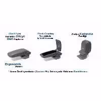 دستگیره استراحت خاکستری VW JETTA 5 پشتی آستین بین سالهای 2005 2011 OmsaLine