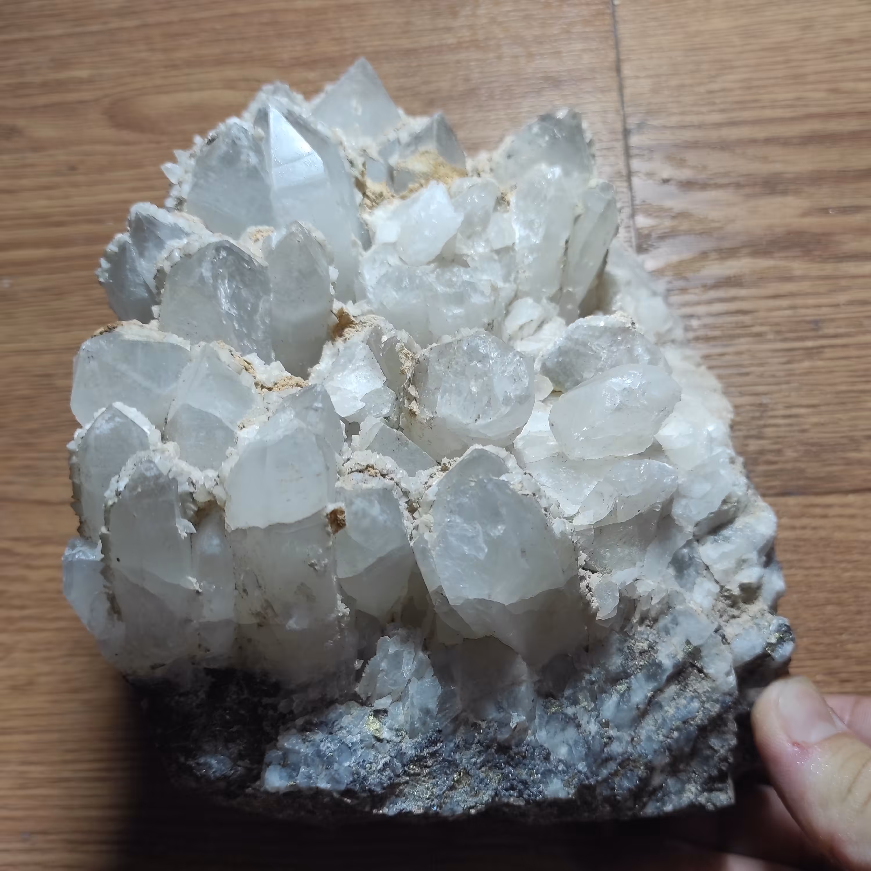 سنگ راف کلسیت بستر پیریت 11022