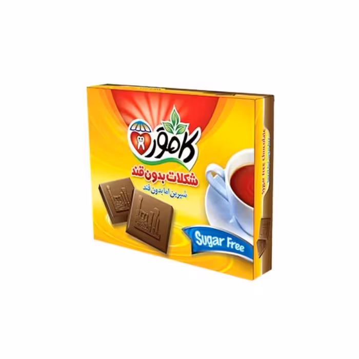شکلات فانتزی رژیمی و بدون قند تک نفره کامور