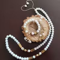 ست دستبندوگردنبند وگوشواره