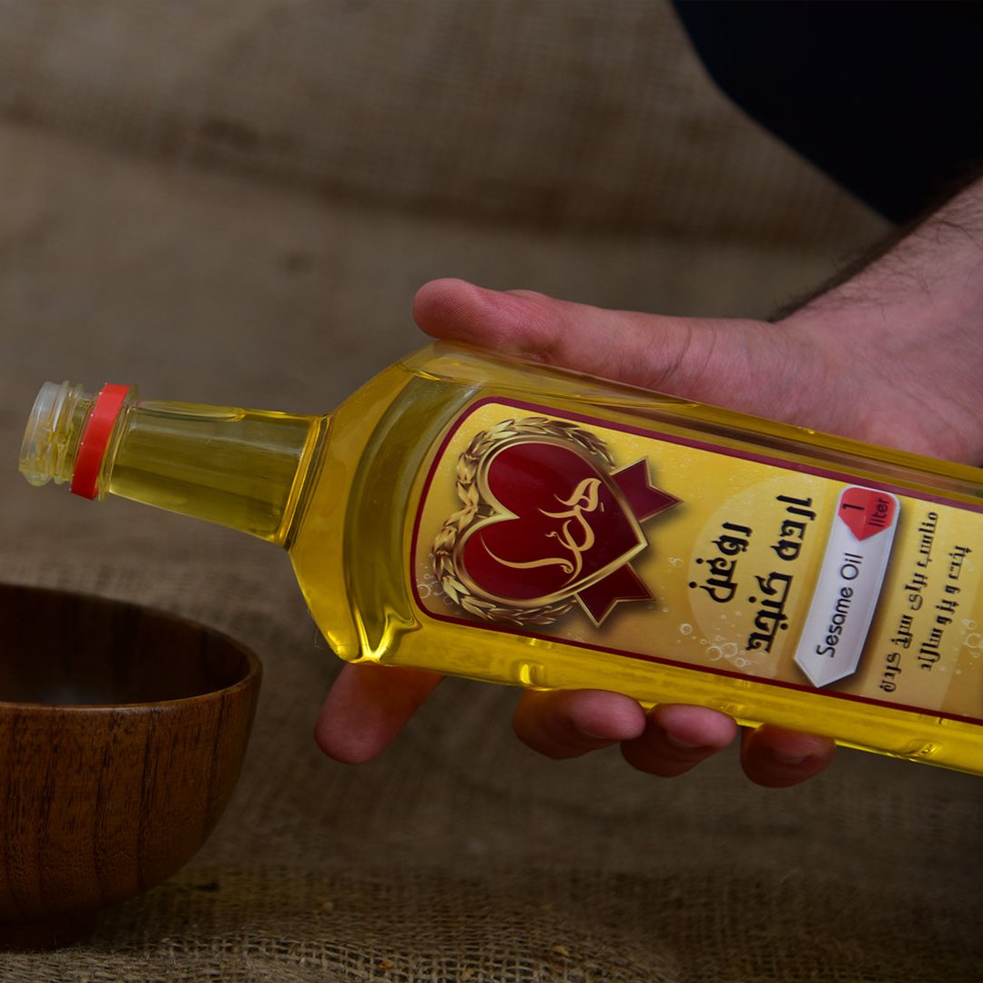 روغن ارده کنجد ( 1 لیتری ) داخلی