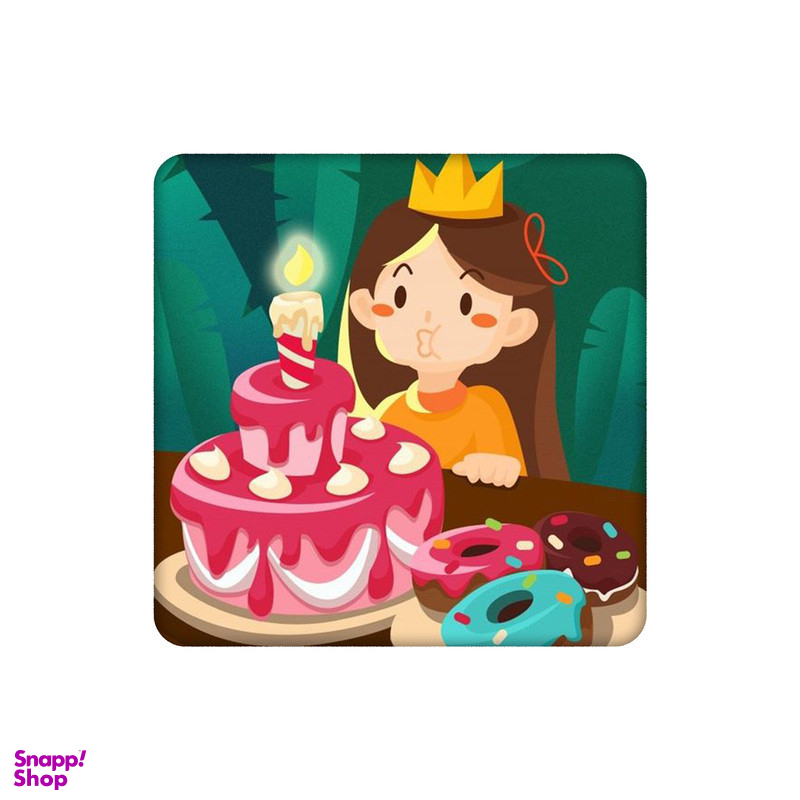 زیرلیوانی طرح تولدت مبارک کد 7612729