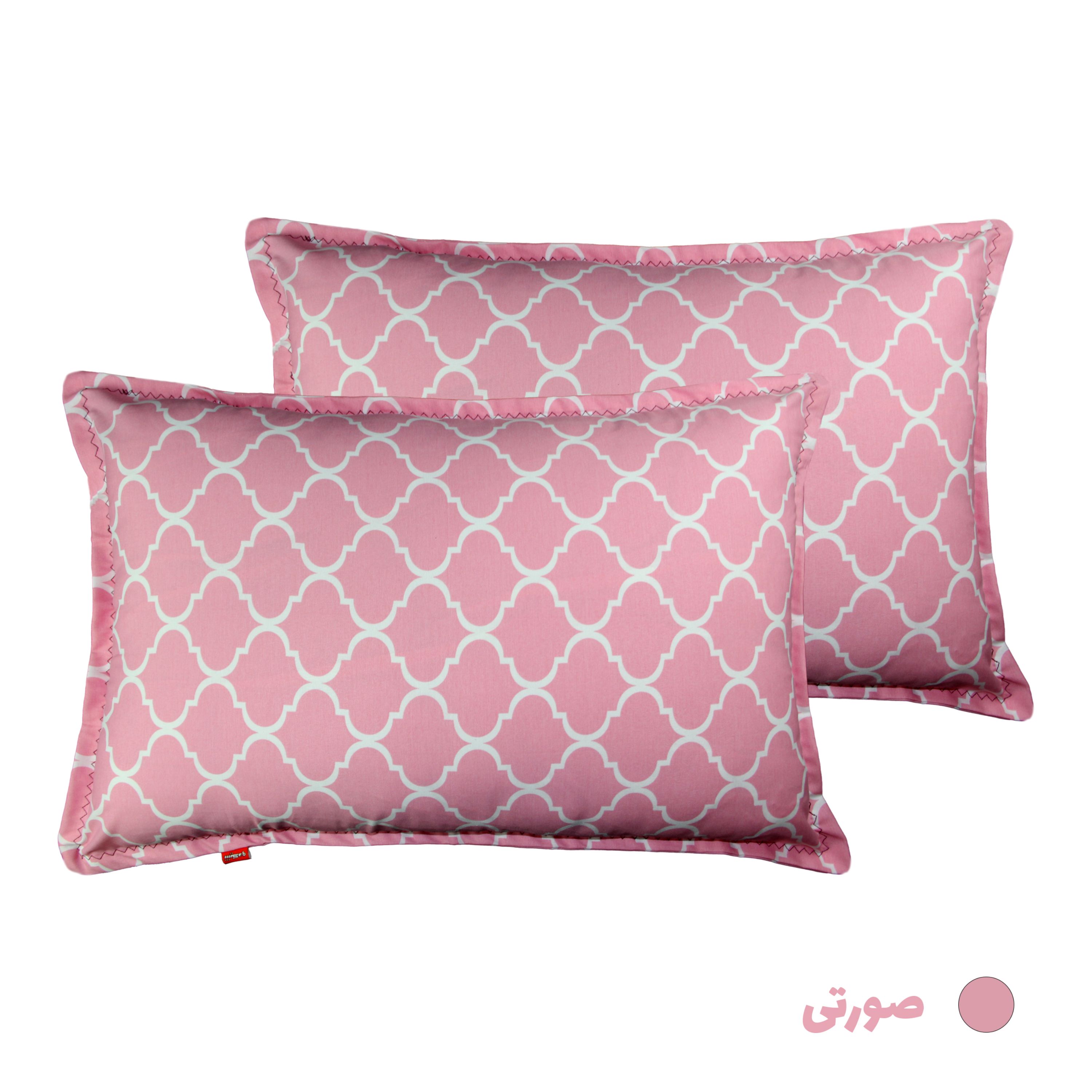 روبالشی شیکدو مدل RB38 بسته 2 عددی رنگ صورتی