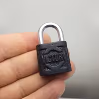 قفل نوستالژی زیبا و خاص 