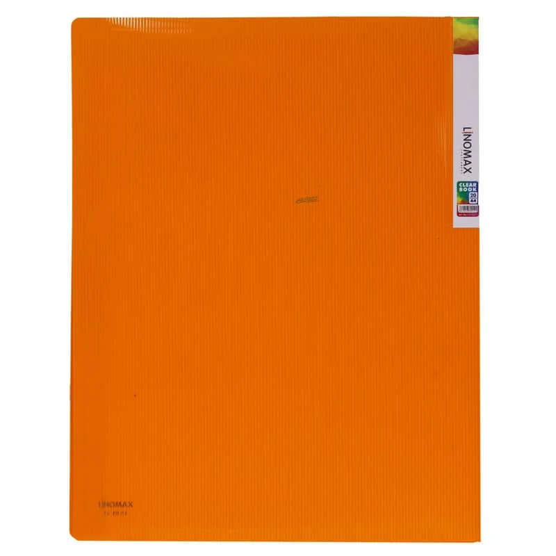 کلربوک 20 برگ نارنجی لینومکس DL21