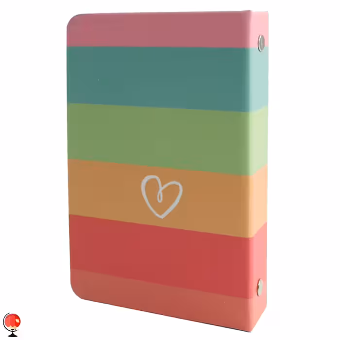 دفترچه یادداشت کلاسوری سویل طرح رنگی