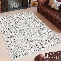 فرشینه مخمل6متری کد675 استوپ دار روحا(ماهگل)