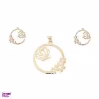 نیم ست طلا 18 عیار رزا مدل SG106