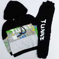 ست هودی شلوار اسپرت دخترانه پسرانه