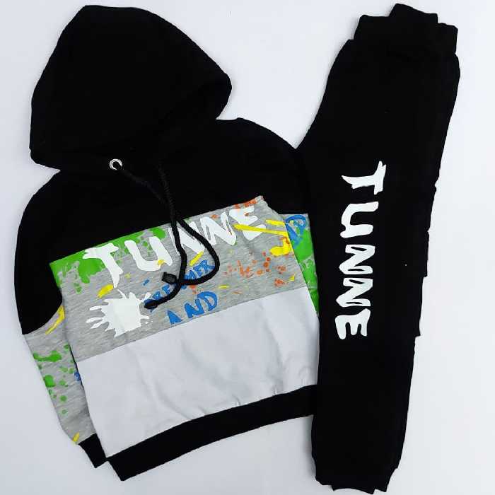 ست هودی شلوار اسپرت دخترانه پسرانه