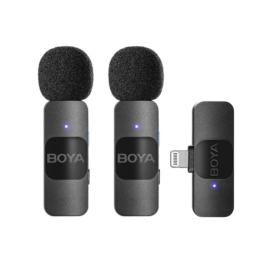 میکروفن بی سیم موبایلی BOYA BY-V2 (برای آیفون)