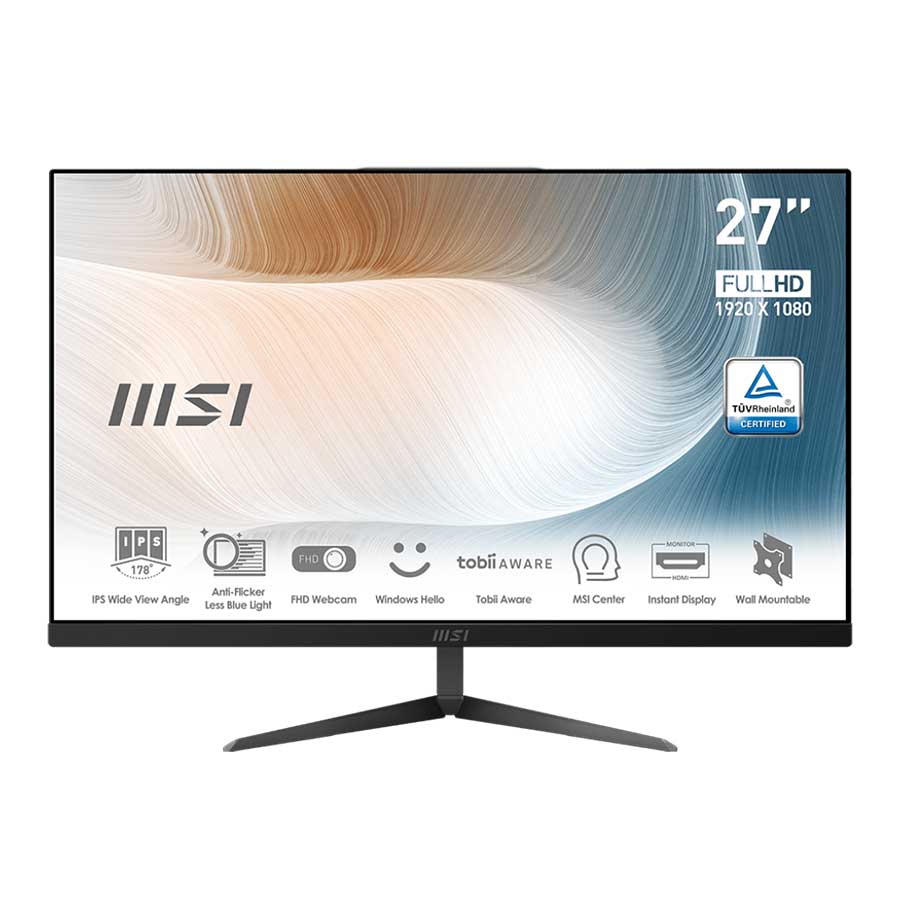قیمت و خرید آل این وان 27 اینچ ام اس آی Modern AM272 11M Core i7 1165G7/500GB SSD/16GB/Intel | یاس ارتباط