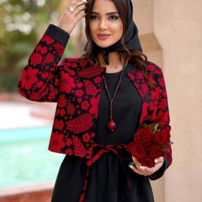 کت وسارافون وکمربند سه تیکه یلداییمون