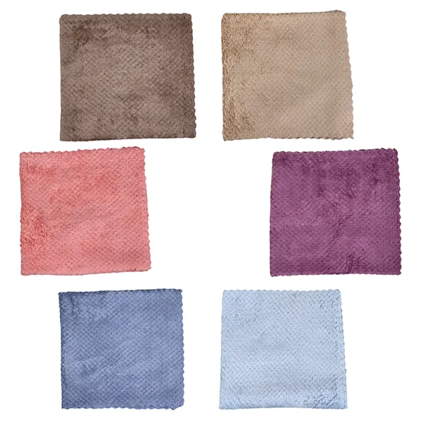 دستمال 40*40 زنبوری مدل پولیشی