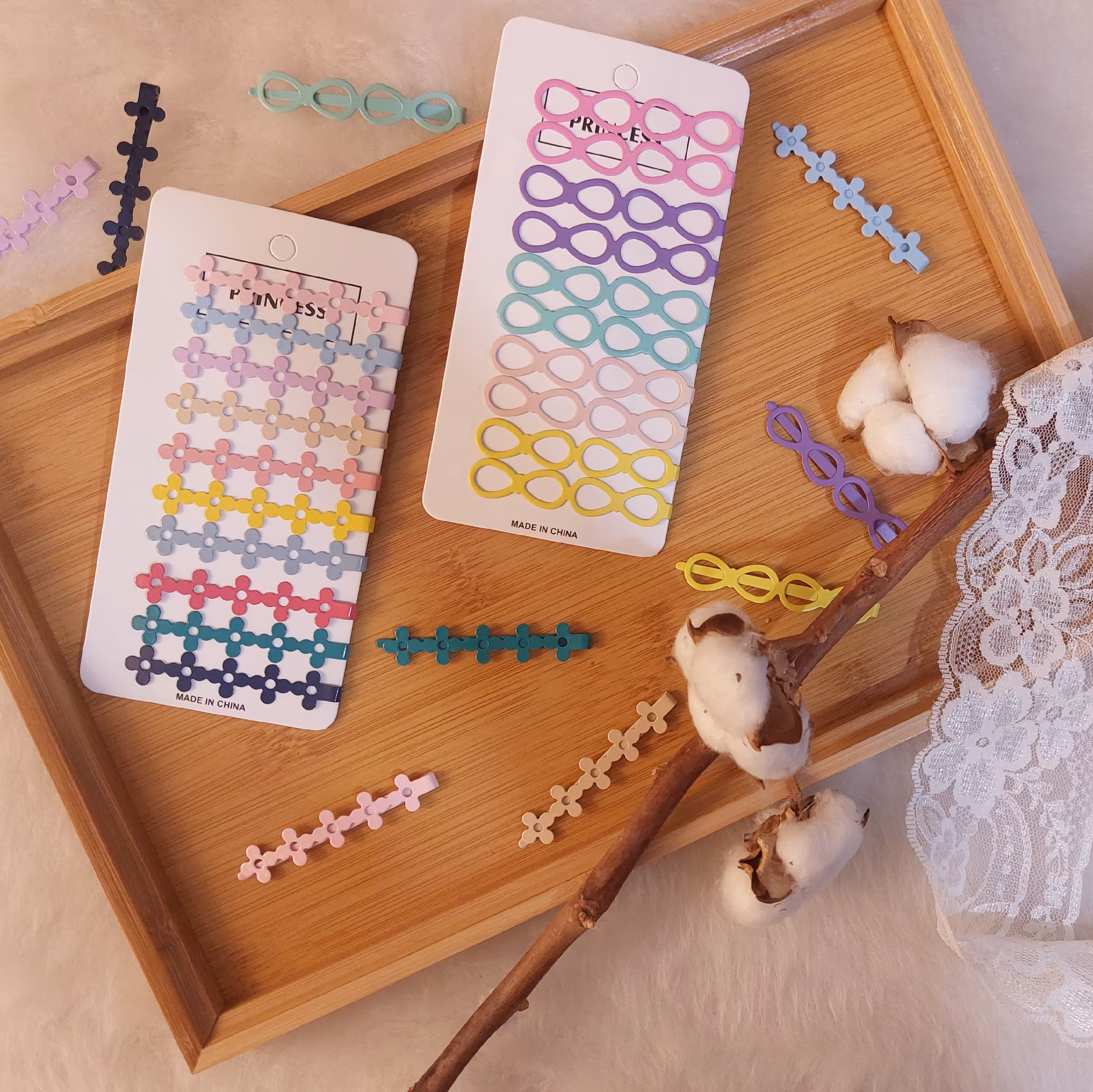 سنجاق فلزی چند رنگ  