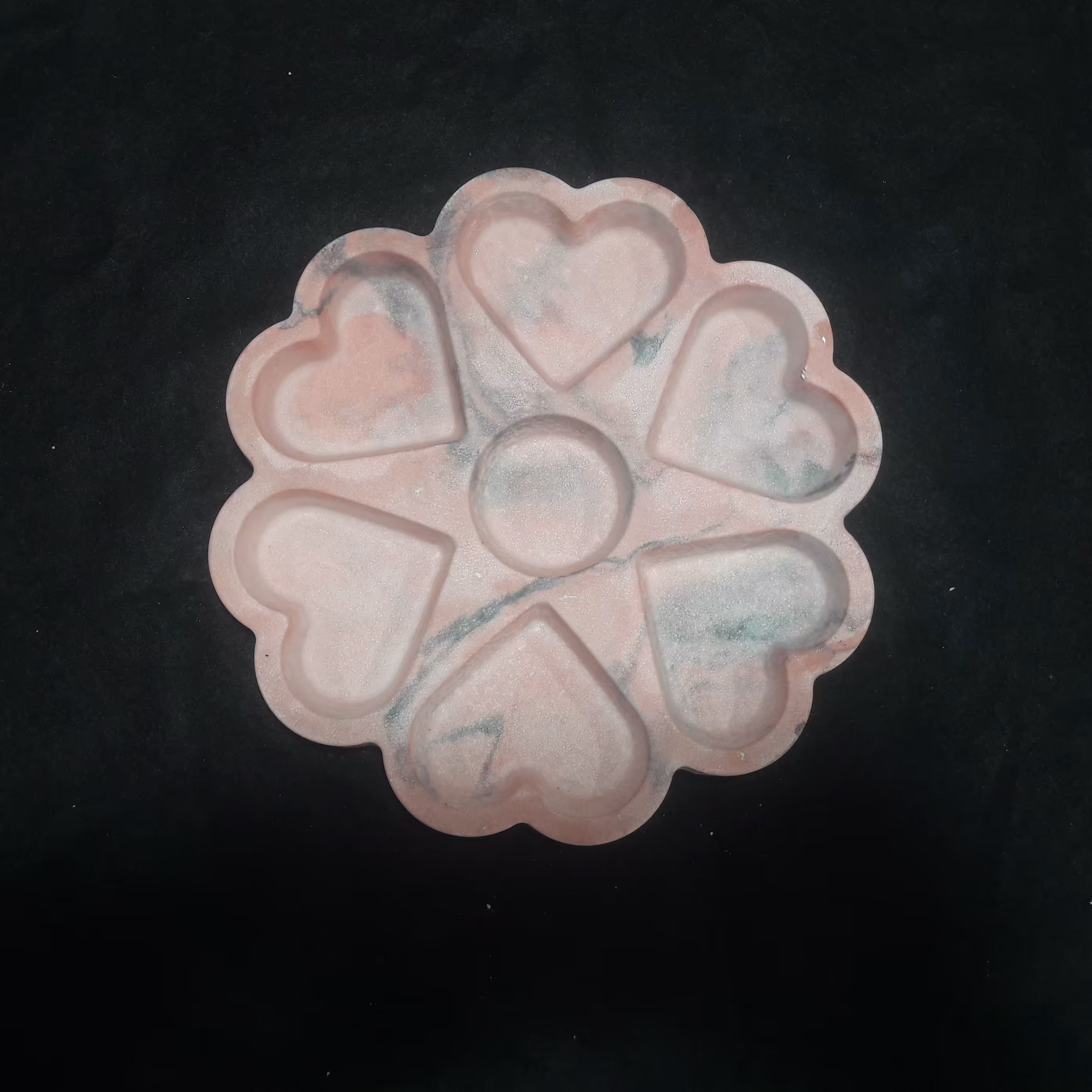 اردوخوری یا ظرف مزه طرح قلب ارسال با باربری و پسکرایه