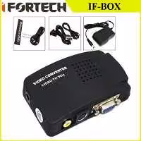 تبدیل AV به VGA آیفورتک مدل Ifortech IF-BOX