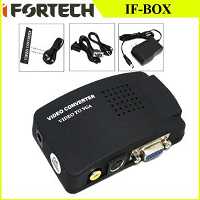 تبدیل AV به VGA آیفورتک مدل Ifortech IF-BOX