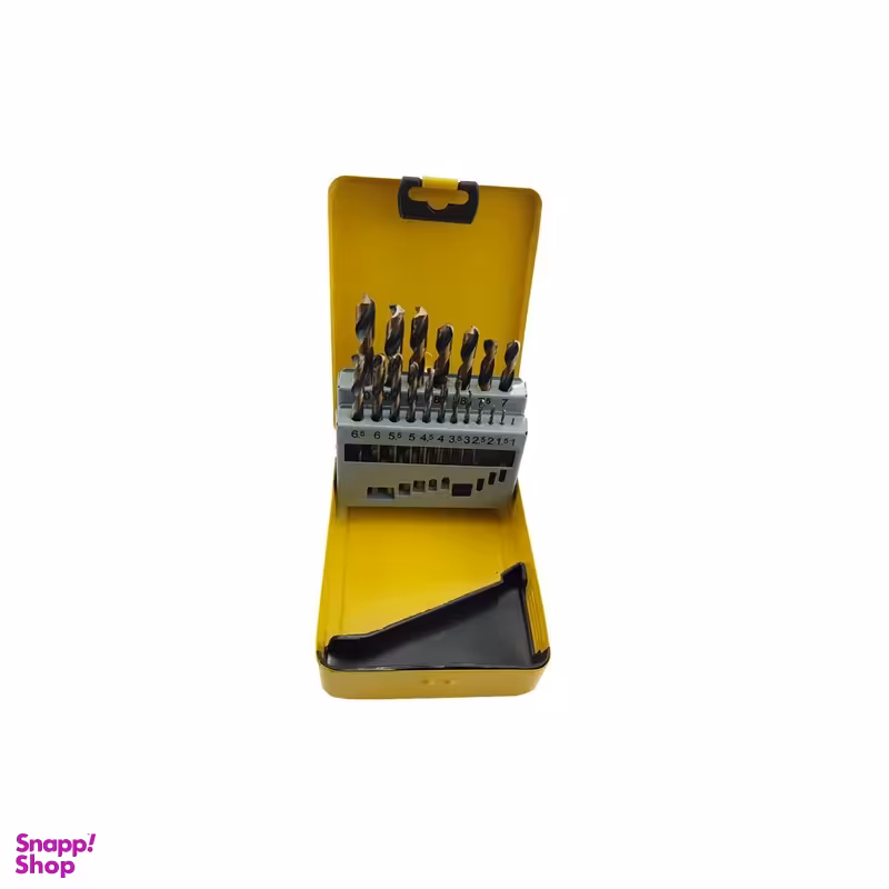 مته آهن ولف مدل HSS مجموعه 19 عددی