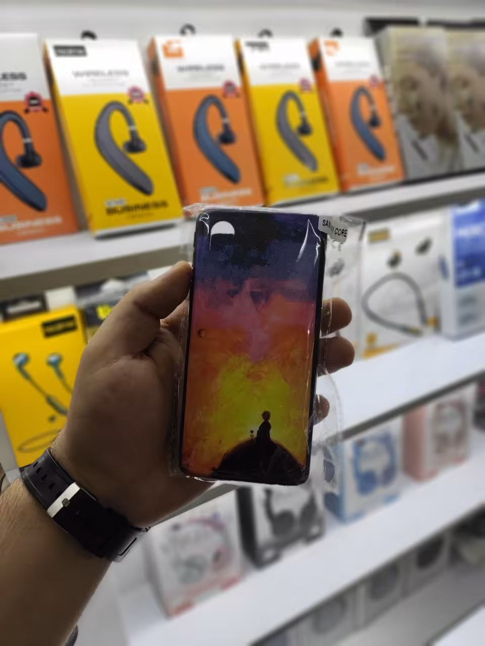 کاور طرح دار 23 مناسب برای گوشی موبایل samsung A01 core