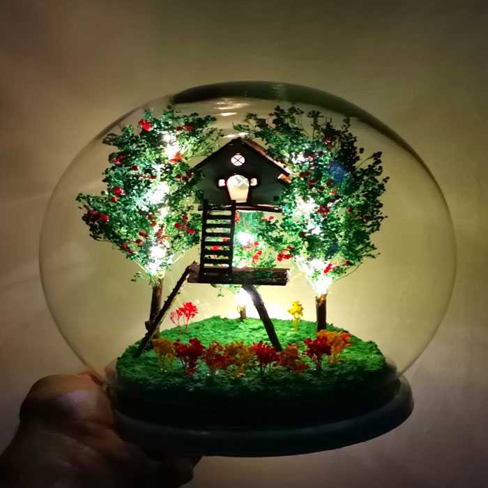 چراغ خواب گوی بهاری چراغ خواب هوشمند و دکوراتیو برای فصول گرم - فروشگاه اینترنتی گشنیز