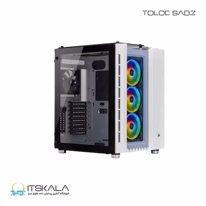 قیمت و خرید کیس کورسیر مدل Crystal Series 680X RGB White | ITSKALA