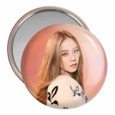 آینه جیبی خندالو مدل جیسو بلک پینک Black Pink کد 14160