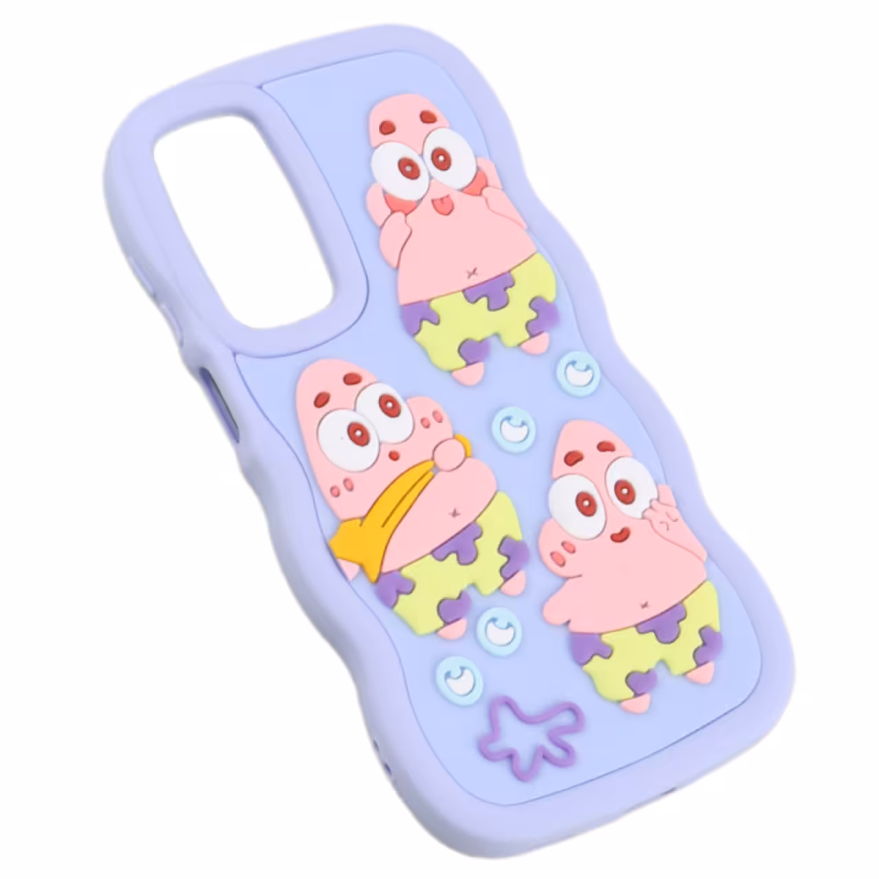 کاور مدل موج دار عروسکی برجسته مناسب برای گوشی موبایل سامسونگ مدل Samsung Galaxy A16 4G / A16 5G