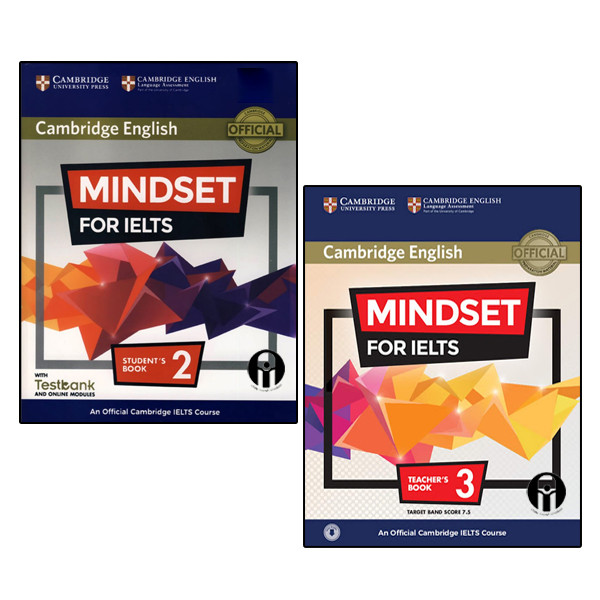 کتاب Cambridge English Mindset For IELTS اثر جمعی از نویسندگان انتشارات الوندپویان دو جلدی