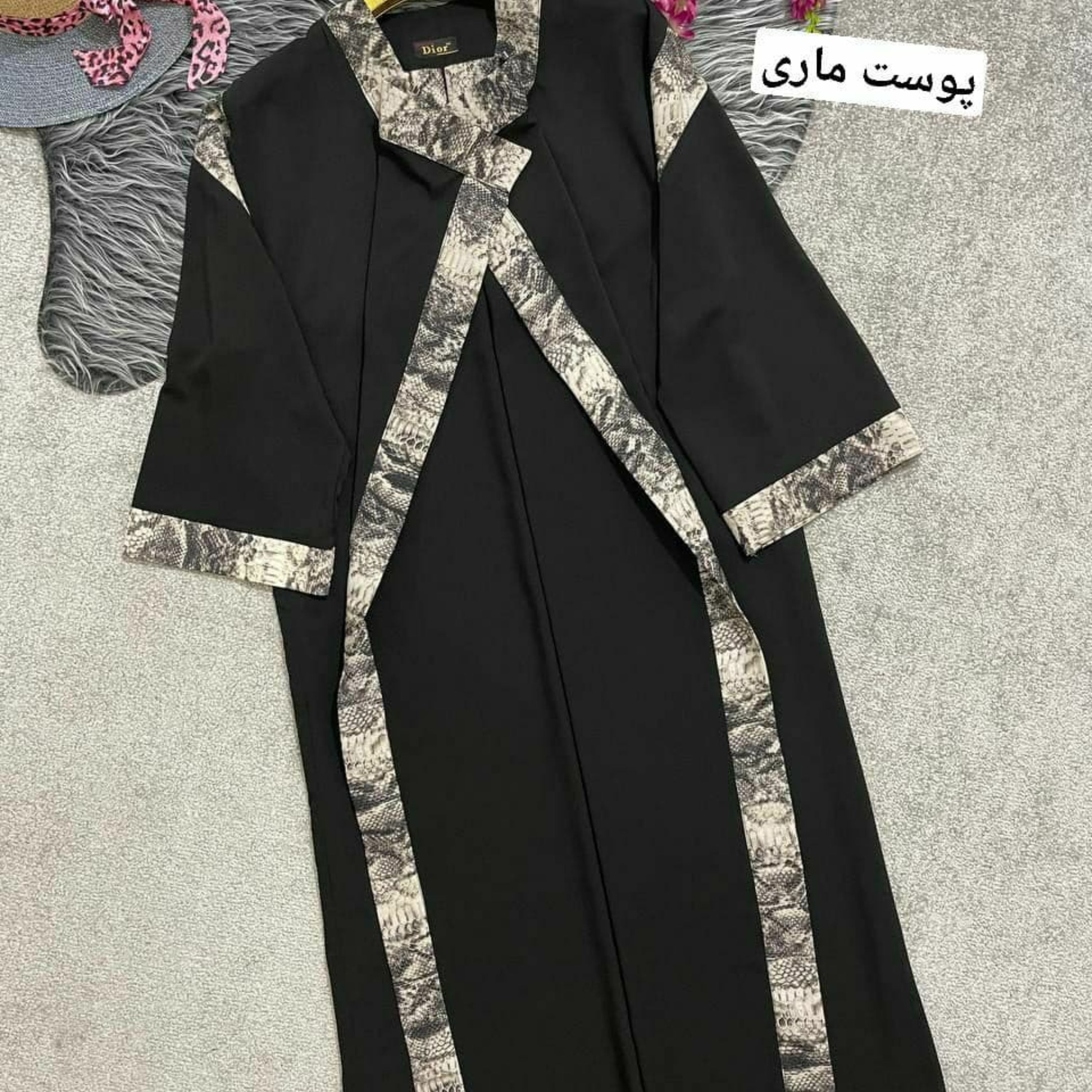 مانتو مجلسی کرپ مازراتی درجه یک