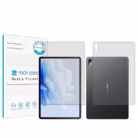گلس صفحه نمایش و پشت تبلت هوآوی MatePad Air مدل نانو هیدروژل شفاف برند راک اسپیس کد LL