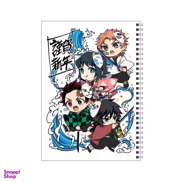 دفتر مشق 100 برگ بامبیلیپ طرح انیمه شیطان کش کد 4660208