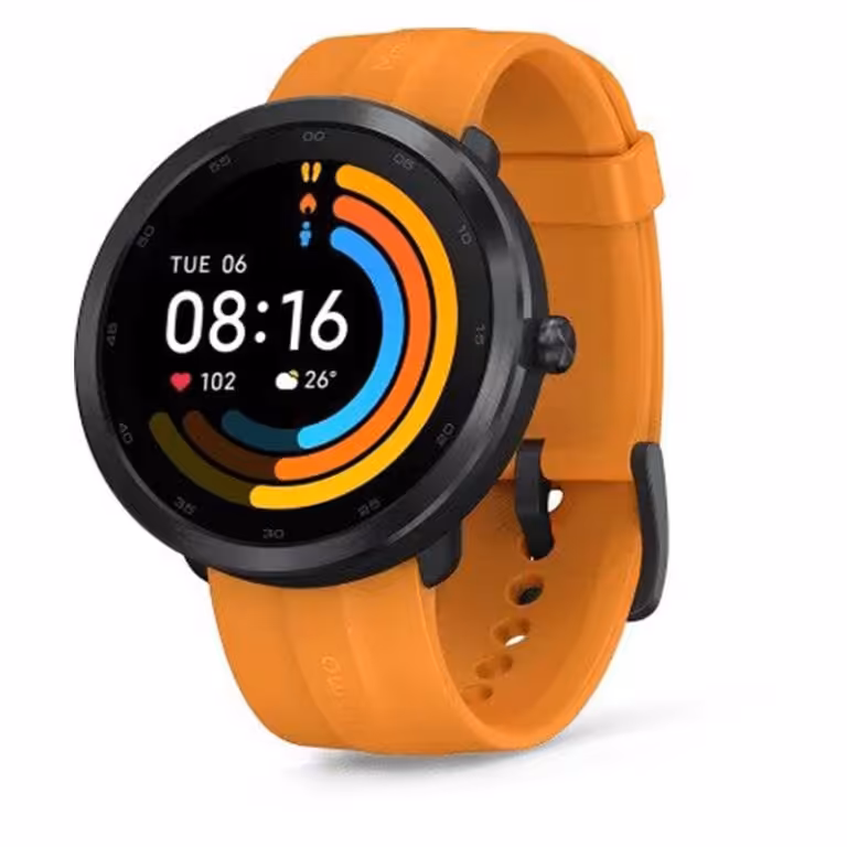 ساعت هوشمند شیائومی مایمو مدل maimo Watch R ارسال رایگان رنگبندی آبی طلایی مشکی