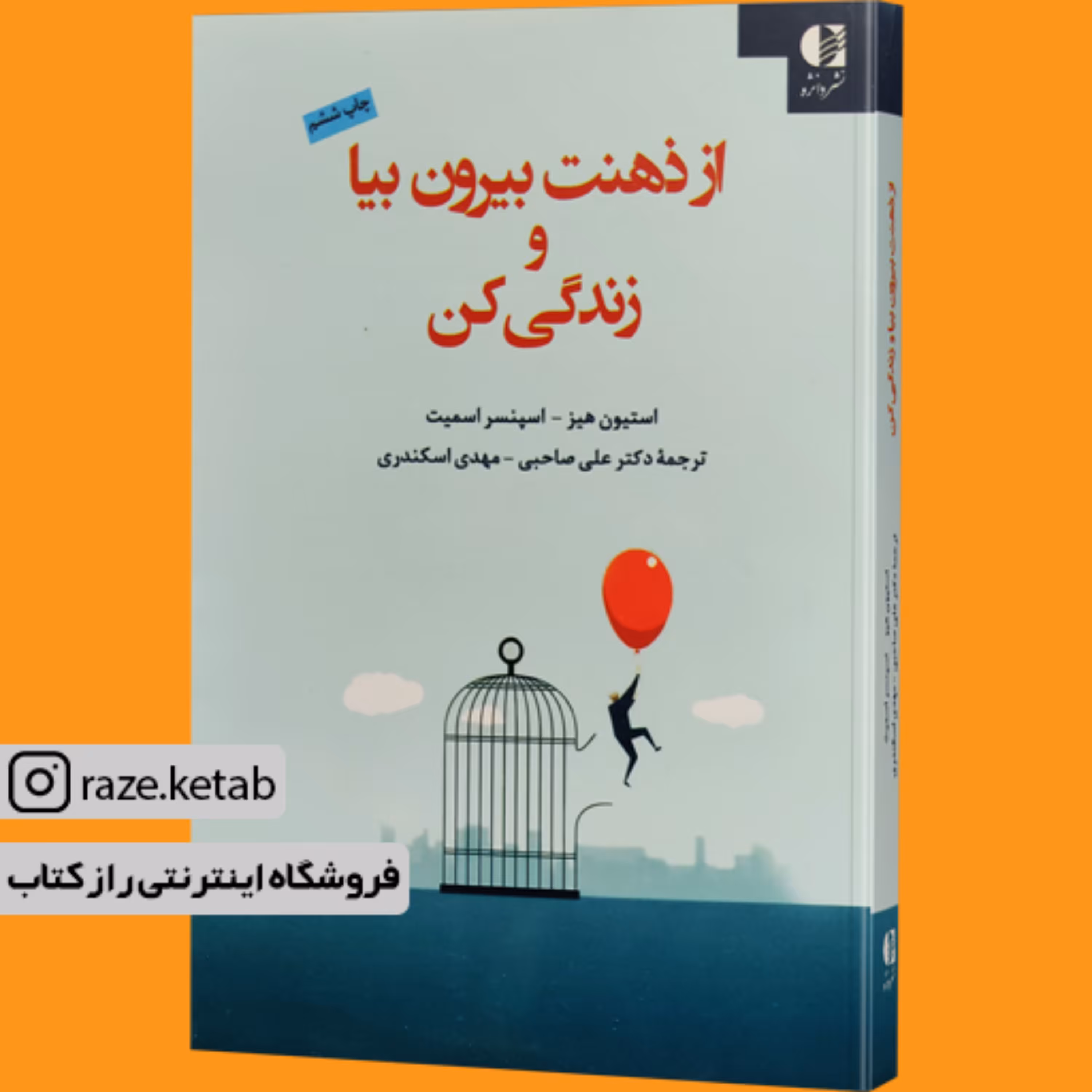 کتاب از ذهنت بیرون بیا و زندگی کن (استیون هیز.اسپنسر اسمیت) (انتشارات دانژه)