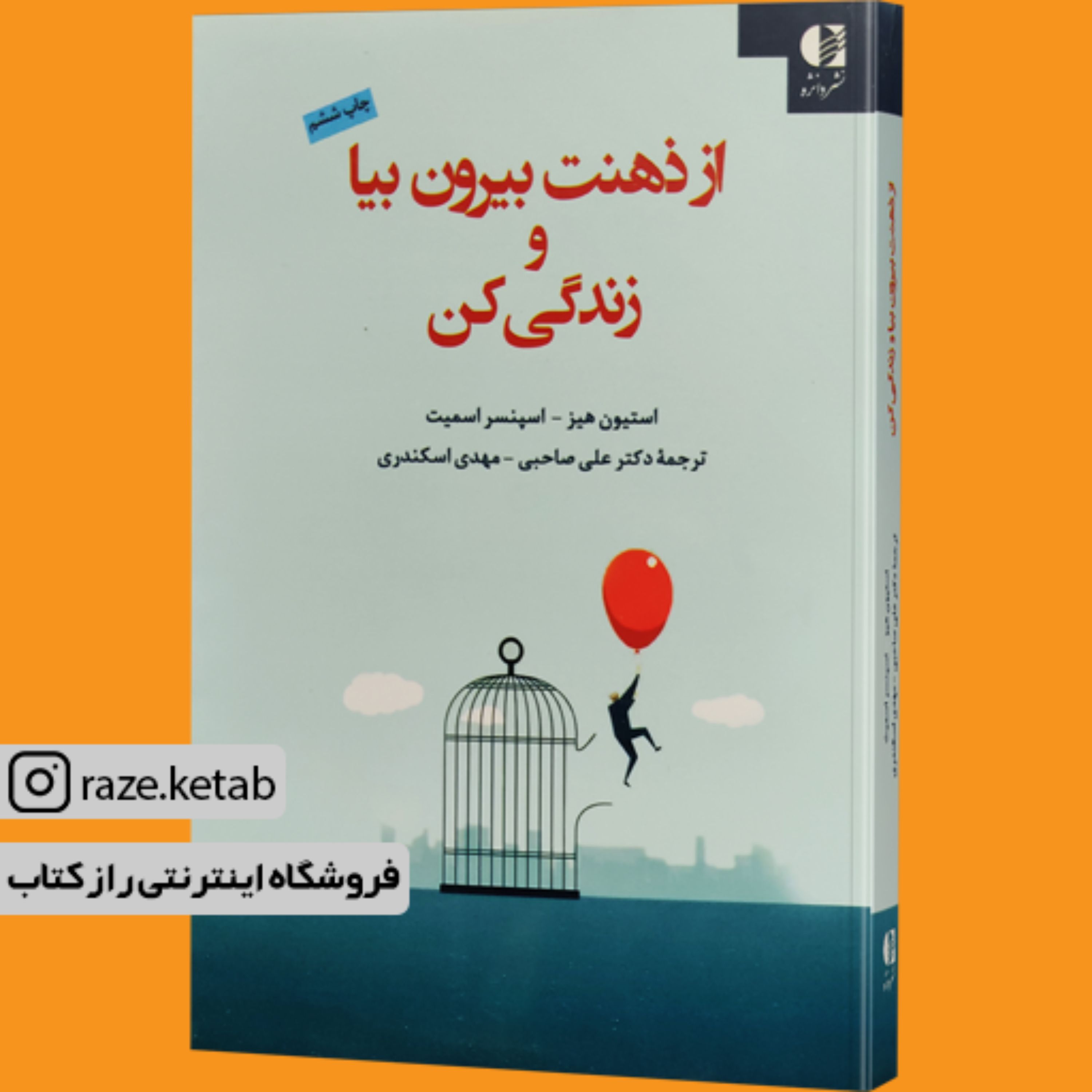 کتاب از ذهنت بیرون بیا و زندگی کن (استیون هیزاسپنسر اسمیت) (انتشارات دانژه)
