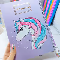 دفتر مشق سیمی تکشاخ  60 برگ خط دار با  کیفیت عالی 