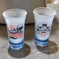 شات شیشه ای طرح دار