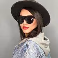 عینک آفتابی زنانه بلک برند a177 ysl مشکی