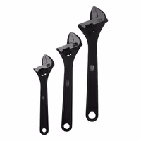 آچار فرانسه مدل بلک بول کد YPTM-8-10-12 INCH مجموعه 3 عددی