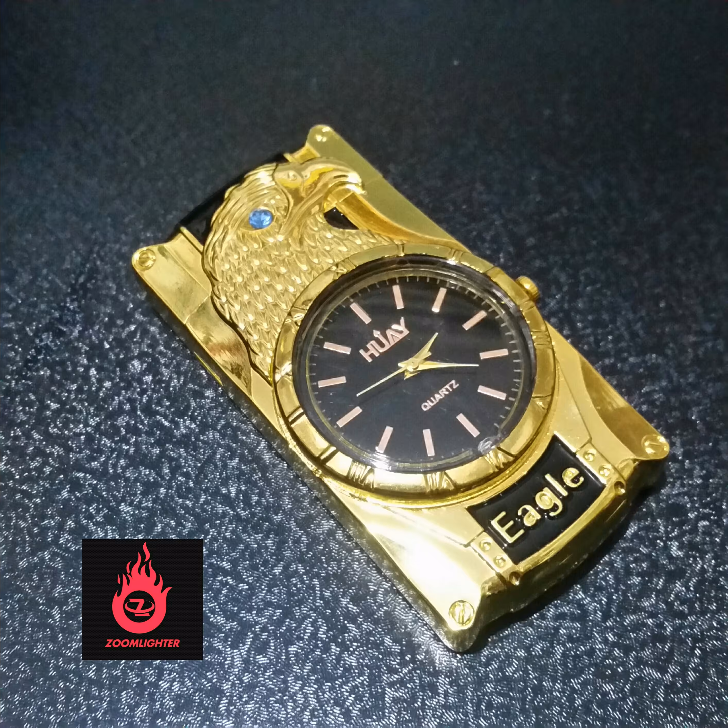 فندک گازی اتمی ساعت دار 