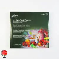 پاستل گچی 24 رنگ گالری