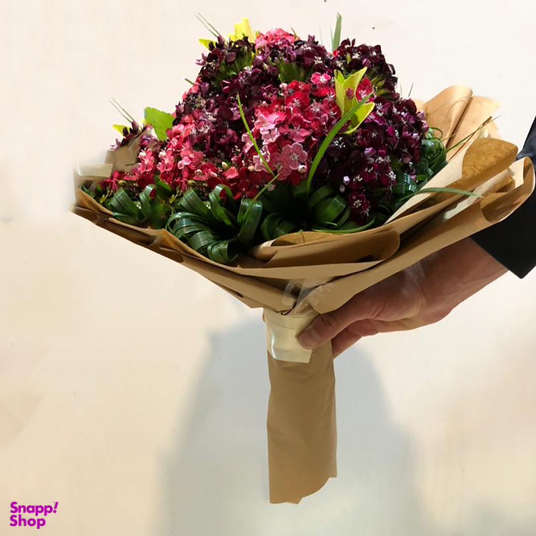 دسته گل طبیعی قلمفور