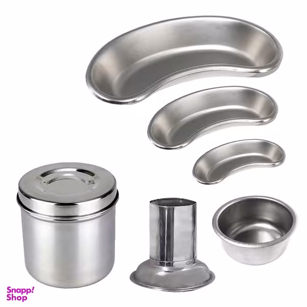 رسیور و گالی‌ پات و جای آبسلانگ و جاپنبه‌ای مدل Rgmapm مجموعه 6 عددی