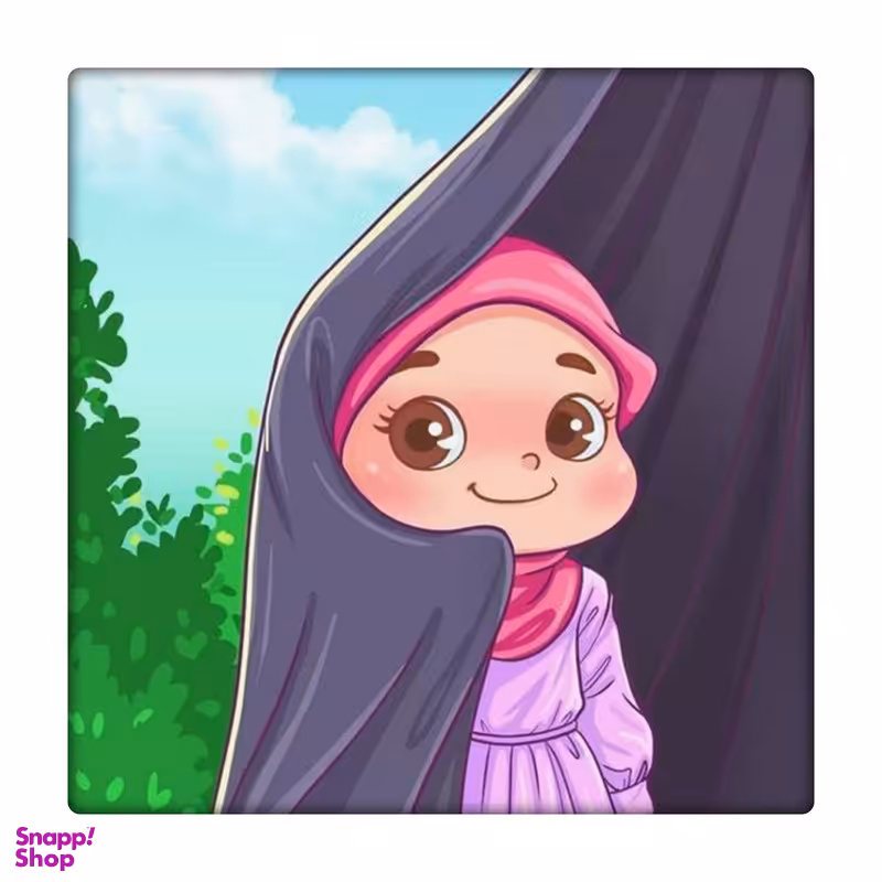 کاشی طرح دخترانه چادری کد 9617523