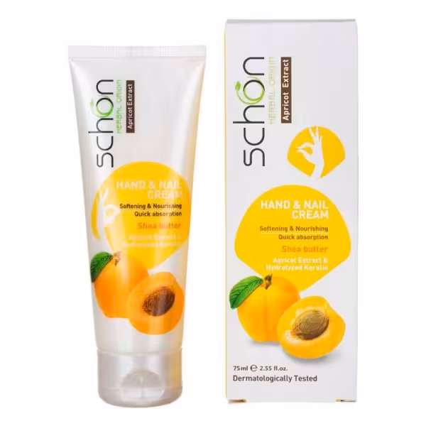 کرم دست و ناخن زردآلو شون 75 میل