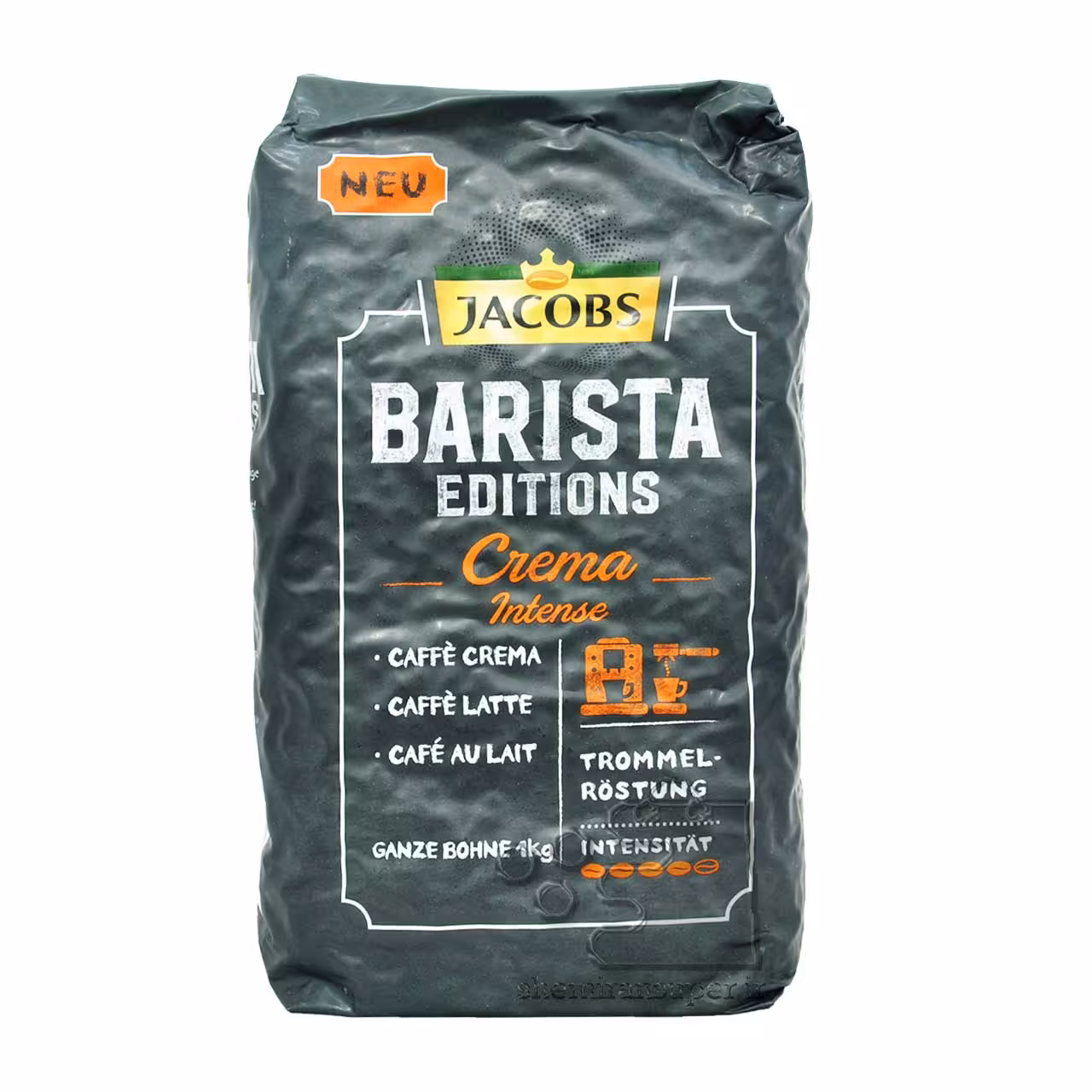 دانه قهوه کرم اینتنس 1 کیلویی باریستا ادیشن جاکوبز - jacobs