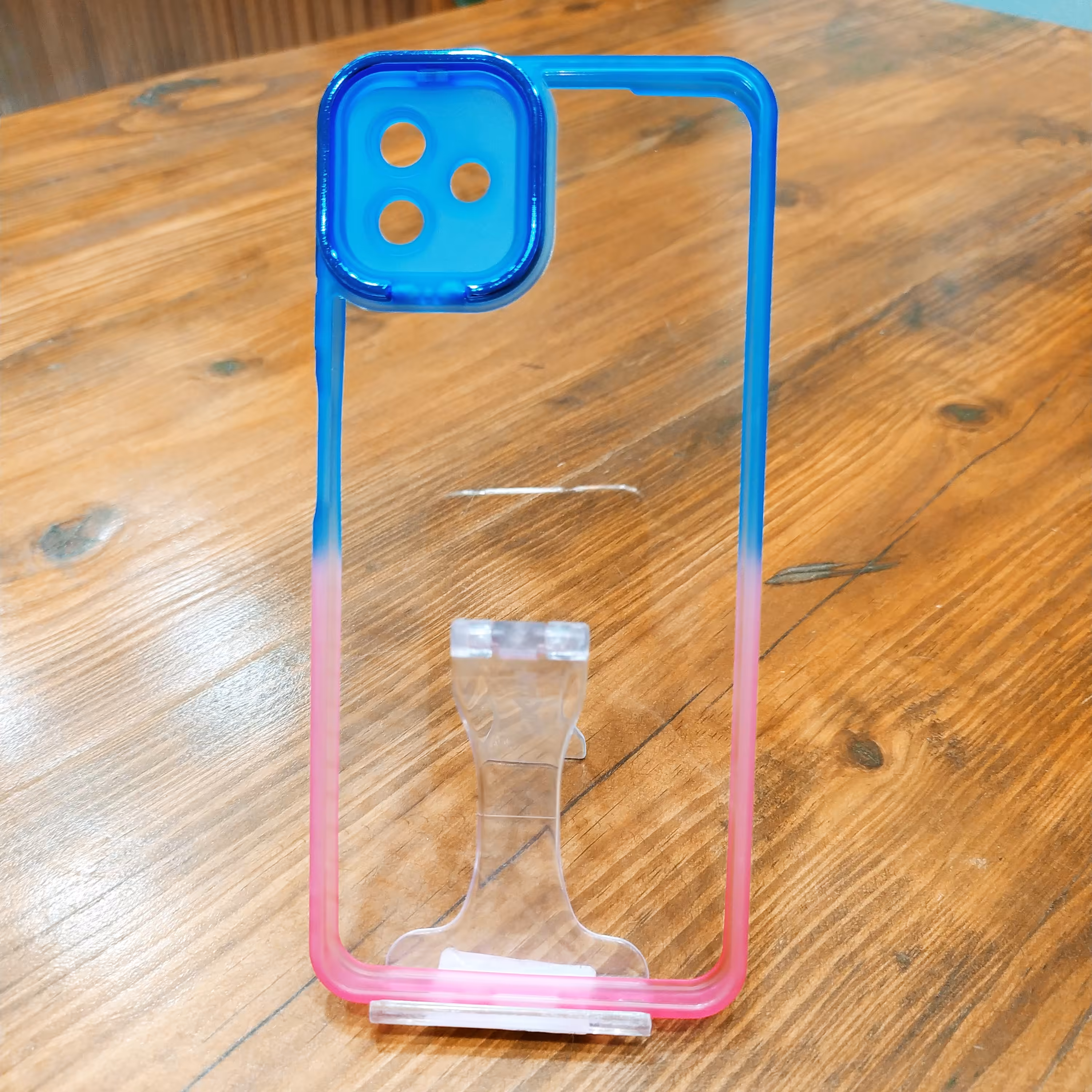 گارد سامسونگ A04 ضد ضربه استند شو دور رنگی محافظ لنزدار 

