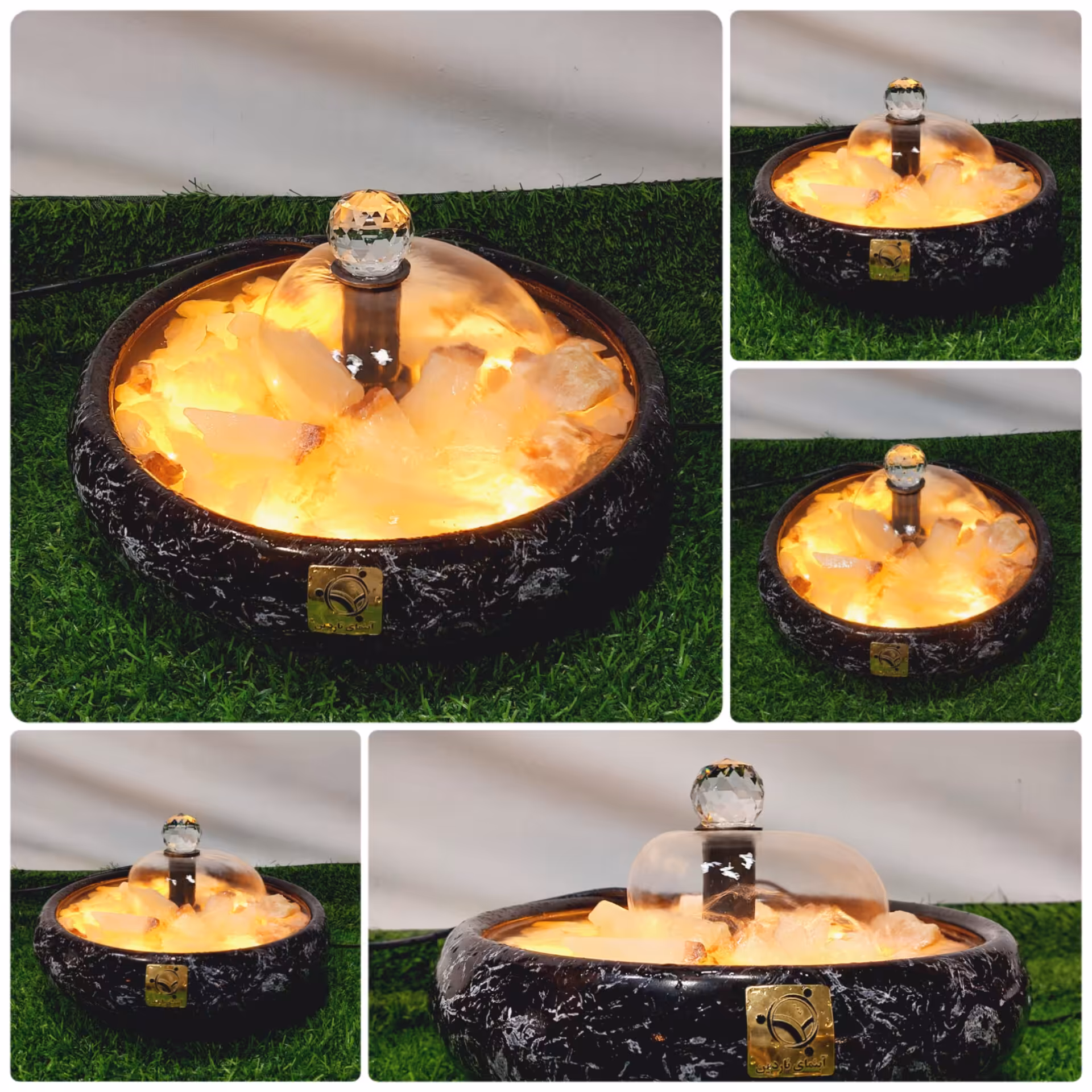 آبنمای رومیزی طرح فواره ای (ابنماخانگی فنگشویی طرح فواره)