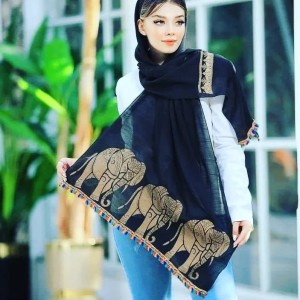 شال نخ اسلپ مزونی