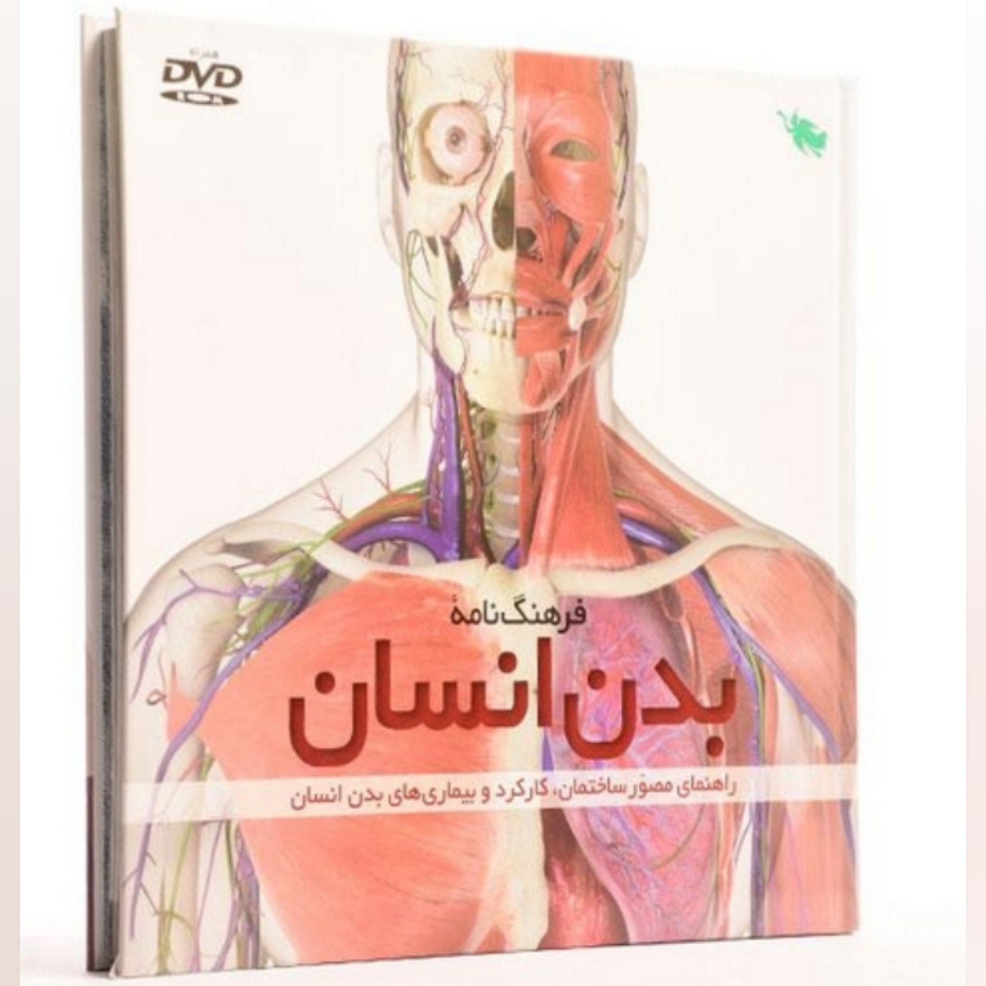 کتاب فرهنگ نامه بدن انسان انتشارات طلایی ( راهنمای مصور ساختمان و کارکرد و بیماری های بدن انسان)